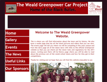 Tablet Screenshot of greenpower.theweald.org.uk
